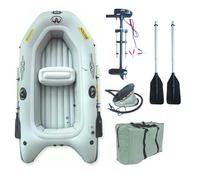 Aqua Marina Motion T-18 Juego Bote Inflable de Pesca Motor Eléctrico