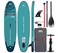 Aqua Marina Vapor 10 ' 4'' de Suelo Up Remos Tabla Set Isup Sup 2023 Azul 315 CM