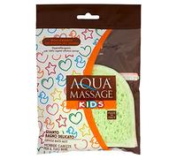 Aqua Massage Kids - Guante de baño delicado hipoalergénico, 1 unidad