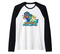 Aqua PUPS SALVAMOS PUPLANTIS Camiseta Manga Raglan