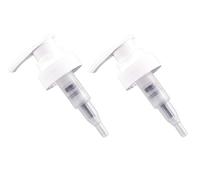 Aqua Rebell ® Paquete doble de bomba dosificadora de 1 ml - Apto para abono Aqua Rebell de 500 ml y 1000 ml y otras botellas vacías de polietileno de alta densidad con rosca de 28 mm.