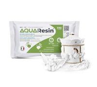 AQUA RESIN - Resina Mineral, Efecto porcelana en Polvo Blanco No Tóxico y 100% Seguro para Mezclar con Agua, Coloreable e Ideal para Usar en Moldes, DIY(3 kg)