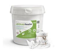 AQUA RESIN Yeso para Manualidades Premium Made in Italy (10 kg) Yeso Cerámico para DIY y Hobbies Creativos en Alternativa a Escayola para Manualidades Natural y Atóxico para Moldes de Silicona
