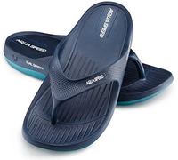 Aqua Speed ALCANO Sandalias de baño para Hombres y Mujeres | eparadores de Dedos Antideslizantes | Sandalias de Ducha | ALCANO - Azul | Tamaño: 37