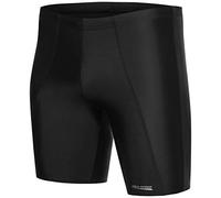 Aqua Speed Bañador Largo para Hombre | bañador Jammer hasta la Rodilla | Resistente al Cloro | protección UV | Negro | XXL