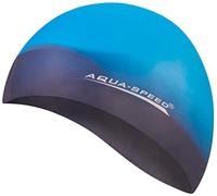 Aqua Speed Bunt Set - Gorro de baño + Pequeño Toalla de Microfibra | Gorra de natación | Unisexo | 03. Colorido / 69