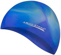 Aqua Speed Bunt Set - Gorro de baño + Pequeño Toalla de Microfibra | Gorra de natación | Unisexo | 21. Colorido / 57