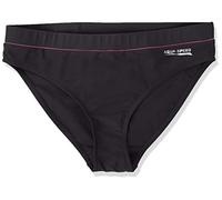 Aqua-Speed Fiona Briefs Womens Swimwear Traje de baño, Mujer, Black/Pink Piping, 48