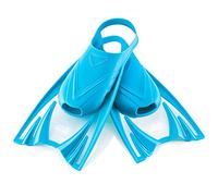 Aqua Speed Frog Aletas Cortas para niños | Entrenamiento de Aletas | natación | Aletas Cortas | Aletas de Buceo | Azul | Tamaño: 25-29 (S)