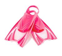Aqua Speed Frog Aletas Cortas para niños | Entrenamiento de Aletas | natación | Aletas Cortas | Aletas de Buceo | Rosa | Tamaño: 30-34 (M)