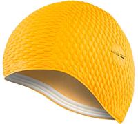 Aqua Speed Gorra de natación | Gorra de baño Deportes | Entrenamiento | natación | Pelo Largo | látex | Bombastic Tic-TAC | Bombástico/Naranja /75