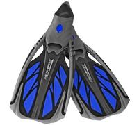 Aqua Speed INOX Aletas de Buceo | Aletas de natación | Aletas de esnórquel | Buceo de natación | cómodos | Gris/Azul | Tamaño: 38/39