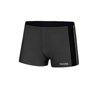 Aqua Speed Jason Mens Bañadores | Pantalones de baño para Hombres | Protección UV | 18 Tubería Gris - Negra - Verde | Tamaño: L