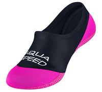 Aqua Speed Neo Socks Calcetines para Niños | Calcetines de Neopreno | Hijos | Suela Antideslizante | Elásticos | Fácil | Color 19 Negro/Rosa | Tamaño: 26/27