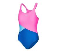 Aqua Speed Pola Badeanzug Mädchen | Einteiler | 104-158 | UV-Schutz | Blickdicht | Chlorresistent | Anti-Pilling | Schwimmanzug Blue - Pink - Light Blue - 32 Gr. 158