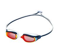 Aqua Sphere Gafas de natación Marca Modelo Gafas de Natación para Adultos Fastlane Azul Marino Adultos