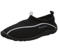 Aqua Sphere Lisbona - Zapato de Playa de Neopreno, Color Negro y Plateado, 38