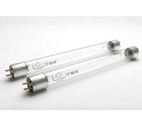 Aqua-Terra Lighting Paquete de 2 tubos de repuesto T5 UVC de 6 W, bombilla UV de 225 mm, lámpara germicida de doble extremo de 2 pines para filtros de estanque y clarificadores UV, limpia las algas de