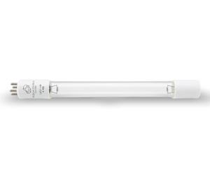 Aqua-Terra Lighting Tubo de repuesto UVC de 11 W - Bombilla de filtro UV para estanque, lámpara UVC lineal de 4 pines de alta salida para laguna Pressure Flo y sistemas de estanques compatibles