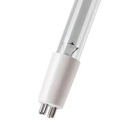 Aqua-Terra - Tubo lineal UVC de 20 W - Lámpara esterilizadora UV de repuesto - 4 pines de un solo extremo - Compatible con filtros UVC PF8000 y similares - Claridad del agua y control de algas