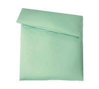 aqua-textil Luxury Juego de Ropa de Cama para Combinar 200 x 200 cm Funda nórdica Menta Cremallera Marca YKK Algodón mako Satén