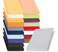 aqua-textil Pur Sábanas Ajustables Cama Boxspring Cama de Agua algodón Elastano 120x200-130x220 cm Gris Plateado