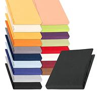 aqua-textil Pur Sábanas Ajustables Cama Boxspring Cama de Agua algodón Elastano 180x200-200x220 cm Antracita