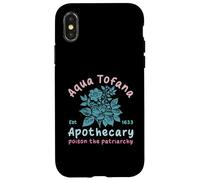 Aqua Tofana Funny para Mujer Carcasa para iPhone X/XS