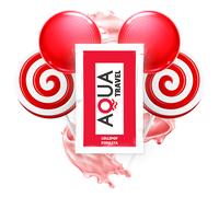 AQUA Travel Lubricante Base Agua Sabor Piruleta 6 ML - Delicioso Sabor Para Momentos Sensuales Únicos