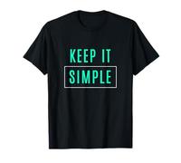 Aqua verde azulado claro tan simple como se pone verde azulado claro Aqua Camiseta