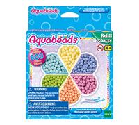 AquaBeads: Repuesto de cuentas en colores pastel