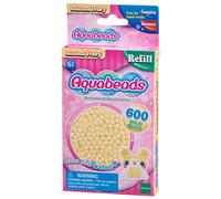Aquabeads - 32628 - Pack abalorios sólidos Blanco marfil (EPI)