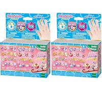 Aquabeads 35007 Recambio uñas de fantasía - Juego de Manualidades para uñas (Paquete de 2)