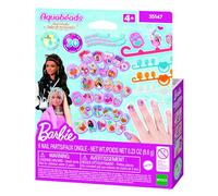Aquabeads - 35147 Barbie Nail Refill Kit - Arts & Crafts Bead Activity Toy