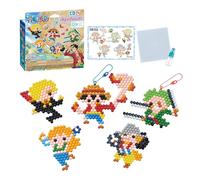 Aquabeads - 35178 One Piece Keychain Craft Kit - Arts & Crafts Bead Activity Toy