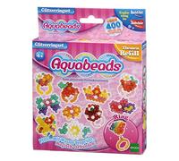 Aquabeads - 79928 - Juego de Anillos con Purpurina (DE) Multicolor Redondo