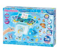 Aquabeads Mi gran taller de creación, 1500 perlas de diferentes formas y colores, perlas que se pegan con agua, 31775, Desde