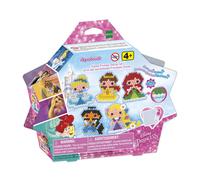 Aquabeads Set Cuentas Princesas Disney 31606 para Crear a Arielle, Rapunzel, Bella, Cenicienta y Jasmine
