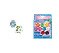 Aquabeads Star Bead Studio, Multicolor, 24.13 cm (Epoch 31601) & Set Abalorios sólidos, Multicolor, 18 cm (EPOCH 31517)