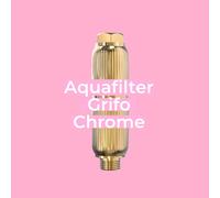 Aquabeba - AQUAFILTER Filtro de ducha Dorado