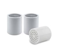 AquaBliss Cartucho de filtro de ducha multietapa de repuesto - Filtro de ducha universal de alto rendimiento más duradero que bloquea el cloro y las toxinas en SF220 (SFC220) (paquete de 3)