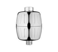 AquaBliss Filtro de ducha HD de alta potencia, filtro avanzado 30x, filtro universal multietapa para productos químicos, cloro, pesticidas (SF500), cromado