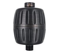 AquaBliss Filtro de ducha HD resistente de alta salida - Últimos medios de filtro avanzados superiores 30x - Filtro universal de cabezal de ducha multietapa para productos químicos, cloro, pesticidas