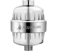 AquaBliss High Output Revitalizing Shower Filter - Reduces Dry Itchy Skin, Dandruff, Eczema, and Dramatically Improves The Condition of Your Skin, Hair and Nails - Chrome (SF100)