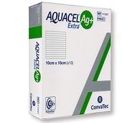 Apósito Extra Estéril Aquacel Ag + 10x10cm 10 Unidades