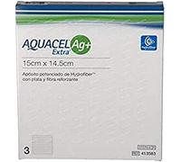 Aquacel Aposito Aquacel Plata Extra 15X14,5Cm 3U 1500 g