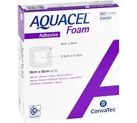 Aquacel Foam 8x8cm, Adhesivo de espuma, 10-pack