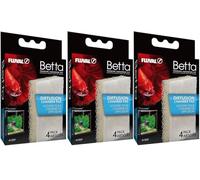 AquaClear Fluval Betta Diffusion - Almohadilla de repuesto para cámara de difusión para kit de acuario Betta Premium, 2.6 galones (3 cajas = 12 almohadillas en total)