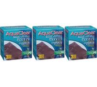 Aquaclear Inserto de carbón activado, acuarios de 70 galones, paquete de 3 (paquete de 3)