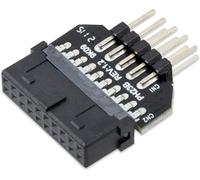 Aquacomputer Conector USB 3.0 macho a USB 2.0 macho adaptador conector (53301)